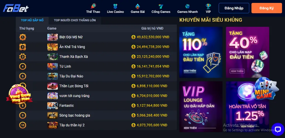 Tổng quan các lợi ích khuyến mãi SH88 Casino
